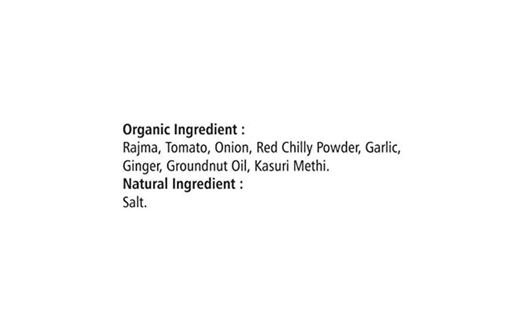 Vegiorganic Organic Rajma Masala    Pack  300 grams